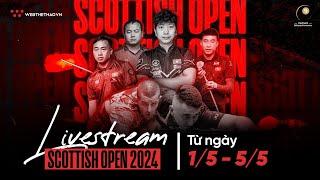  TRỰC TIẾP  SHANE VAN BOENING vs EKLENT KACI  GIẢI BILLIARDS SCOTTISH OPEN 2024