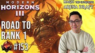 To Affinity And Beyond Mythic 153  Road To Rank 1  Modern Horizons 3 Draft  MTG Arena