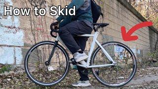 How To Skid On Fixed Gear