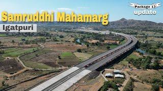Samruddhi Mahamarg Package 13 progress  Nagpur Mumbai Expressway latest update  #maharashtra