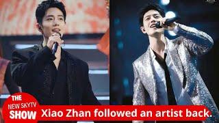 Xiao Zhan followed an artist back and the comments section received rave reviews Excellent artists