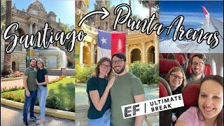 TRAVEL DAY Flying From Santiago to Punta Arenas Chile EF Ultimate Break Patagonia Adventure Day 2