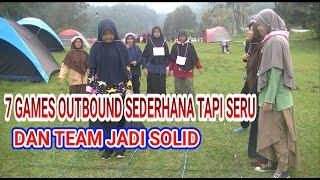 7 GAMES OUTBOUND SEDERHANA TAPI SERU DAN TEAM JADI SOLID