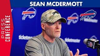 Sean McDermott “Everyone’s Focused”  Buffalo Bills Head Coach on roster synergy injuries & more