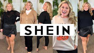 SHEIN FALL STAPLES + ELEVATED LOOKS  PLUS SIZE HAUL