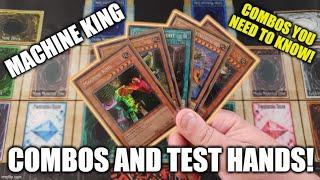 HOW TO PLAY A MACHINE KING DECK COMBOS AND TEST HAND JANUARY 2024 YUGIOH