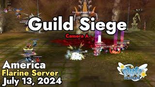 Guild Siege Flarine Server July 13 2024 Camera A  Flyff Universe