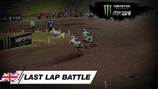 Battle of Giants Tim Gajser vs Jett Lawrence last 2 laps for the Win  Monster Energy FIM MXoN 2024