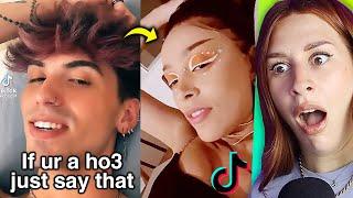 FUNNIEST TikTok Stitches That Are A Little SPICY - REACTION