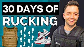 I walked 10000 steps a day with a weighted vest heres what happened