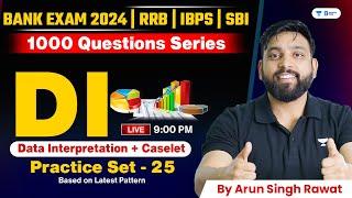  Data Interpretation for RRB POClerk IBPS Clerk SBI PO  DI Set - 25  DI By Arun Sir