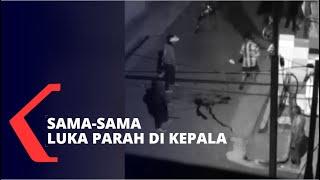 Duel Pakai Golok Akibat Dendam Lama Dua Pria Luka Parah di Kepala