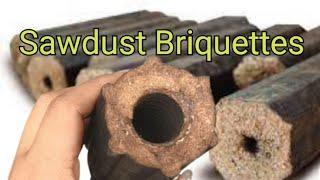 small factory sawdust briquette of making