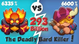 Meteor Out to Destroy Again 293 Billion against a tough opponent PVP Rush Royale