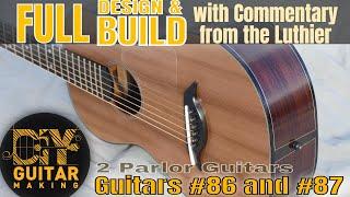 Parlor Guitars from Scratch  Full Design and Build with Commentary from the Luthier  Part 1