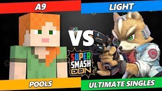 SSC 2023 - A9 Steve Vs. Light Fox Smash Ultimate Tournament