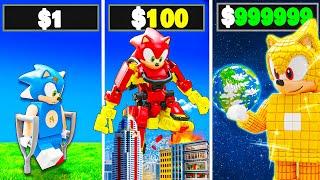 $1 to $1000000 LEGO SONIC in GTA 5 RP