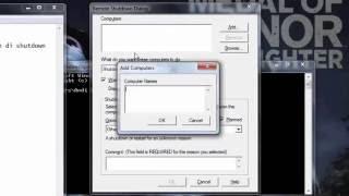 Cara mematikan komputer orang lain melalui komputer kita