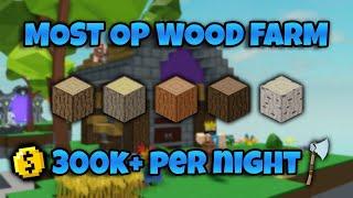 READ DESC Get 300K+ Per NIGHT with THIS OP Wood Farm in Roblox Islands