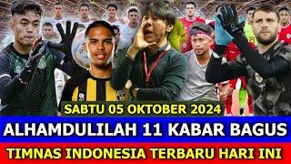  KABAR BERITA TIMNAS TERBAIK & TERBARU HARI INI - SABTU 05 OKTOBER 2024  Berita Timnas Indonesia