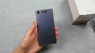 UNBOXING Sony Xperia XZ1 Moonlight Blue - First Impressions