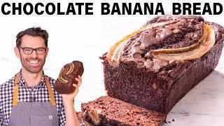 Easy Chocolate Banana Bread Recipe