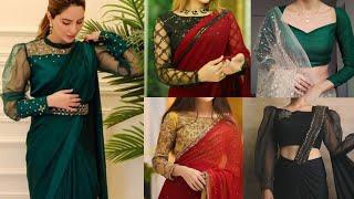 Latest Full Sleeves Blouse Designs 2023Full Hand Saree Blouse DesignsLatest Full Sleeves Blouse