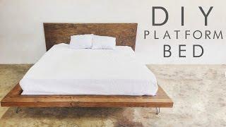 DIY Modern Platform Bed  Modern Builds EP. 47