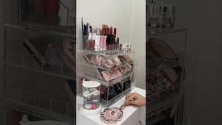 organise my makeup products with me  #vanitytour  #organisationtips