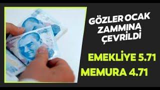 2020 emekli ve memur maaşları ne kadar olacak Emekli ve memur zam oranları ne kadar olacak