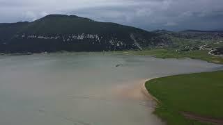 Breathtaking Aerial Views of Lake Blidinje and Čvrsnica Mountain  4K Drone Footage