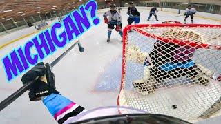 MICHIGAN FOR THE WIN?  Cobra Chickens GoPro Hockey