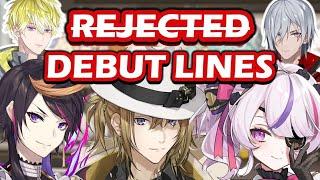 Rejected Debut Lines 【NIJISANJI EN  Luca Shu Maria Fulgur Sonny】