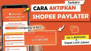  Cara Aktifkan Shopee Paylater TerbaruAktifkan SPaylater 2024