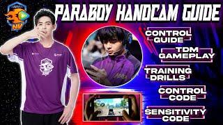 Nova Paraboy Handcam Guide  Paraboy Control Code And Sensitivity  Training Drills  TDM Gameplay