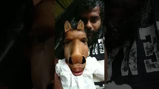 horse morph face  video instagram effect funny one year baby#shorts#morph#funny#