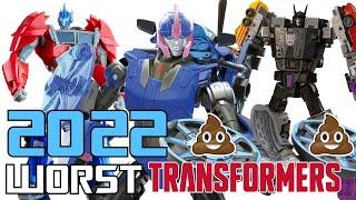 The WORST Transformers Of 2022 Over TEN TERRIBLE Toys Transformers LEGACY MASTERPIECE & MORE