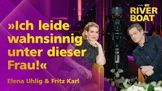 Lachanfall Zuneigung und Spannungen - die Liebe zwischen Elena Uhlig und Fritz Karl