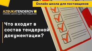 Что входит в состав тендерной документации?