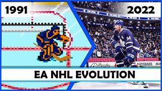 EA NHL the evolution 1991 - 2022