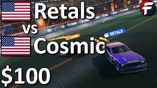 Retals vs Cosmic  $100 Rocket League 1v1 Showmatch