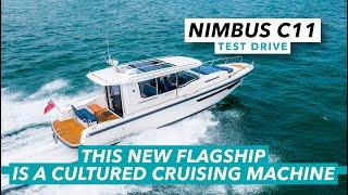 Nimbus C11 test drive  New flagship is a cultured cruising machine  Motor Boat & Yachting