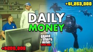 How I Make Money Everyday As A SOLO Player in GTA 5 Online Daily Money Making Guide