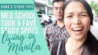 PLM College of Medicine CAMPUS TOUR + Our Fave Study Spots in Manila