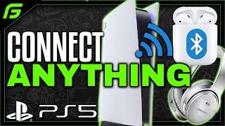 HOW TO CONNECT ANY BLUETOOTH HEADPHONES TO A PS5 XBOX SERIES X Connect Airpods Earbuds to PS5