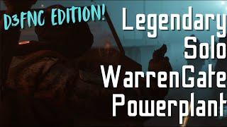 D3FNC SOLO Legendary WarrenGate Powerplant - The Division 1 in 2024