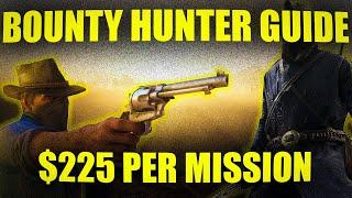 GET HIGHEST PAYOUT  Red Dead Online Bounty Hunting Guide