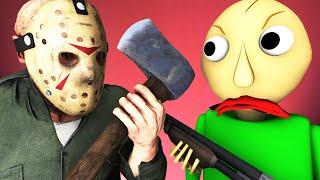 Baldi vs Jason Voorhees 3 Hide and Seek Friday 13 horror game 3D animation