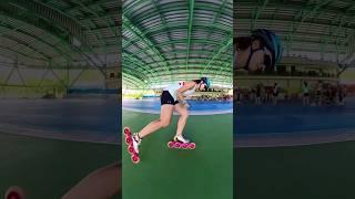 Barbie pink for uting hop #viral #inlineskating #barbie