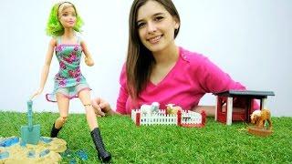 Видео для девочек. Барби уезжает жить в деревню